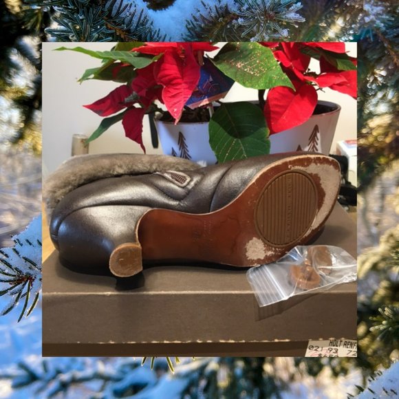 Chie Mihara winter brown leather boots size 37.5 - Picture 2 of 2